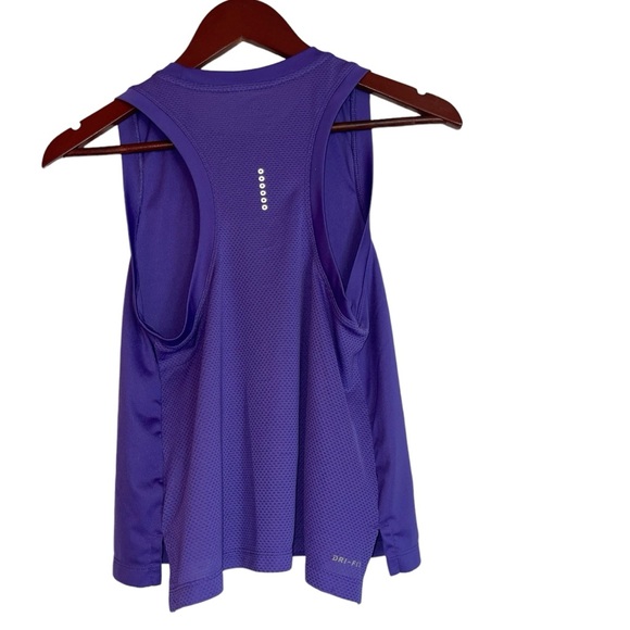 Women’s Purple Nike Dri-Fit Core City Running Tank Top Size Medium - Picture 2 of 6